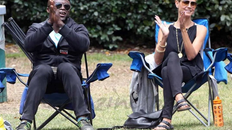 Heidi Klum y su ex Seal, magnífica relación