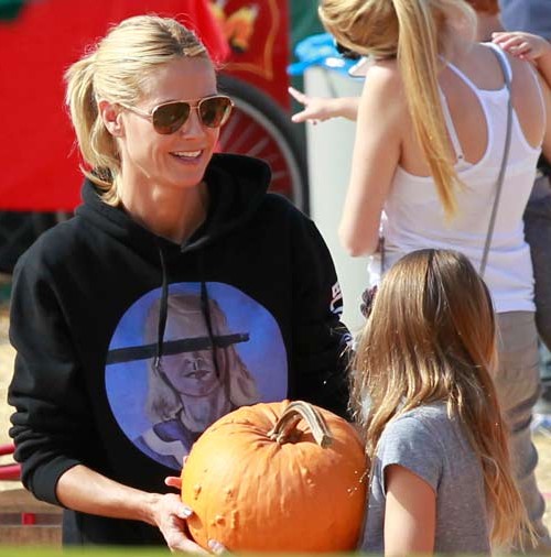 Heidi Klum prepara Halloween