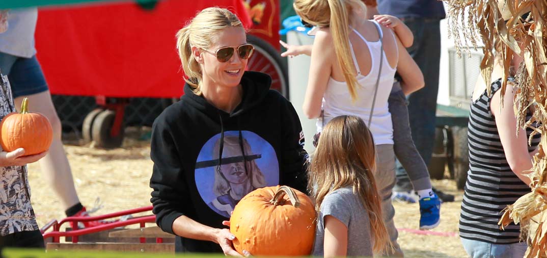 Heidi Klum prepara Halloween