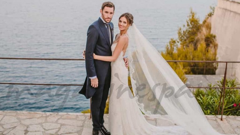Boda de la modelo Helen Lindes y Rudy Fernández, en Pollença