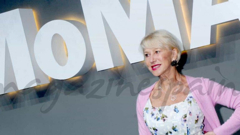 Helen Mirren, la invitada más elegante en el MoMA