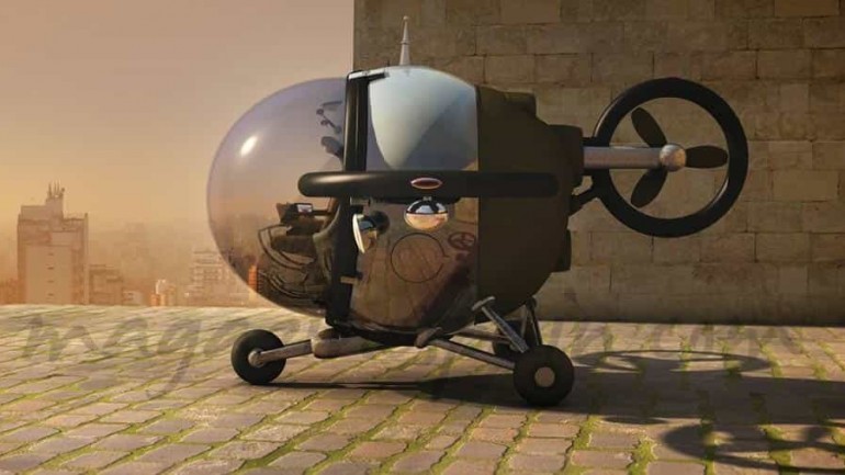 El Fly Citycopter: Helicóptero eléctrico para la ciudad