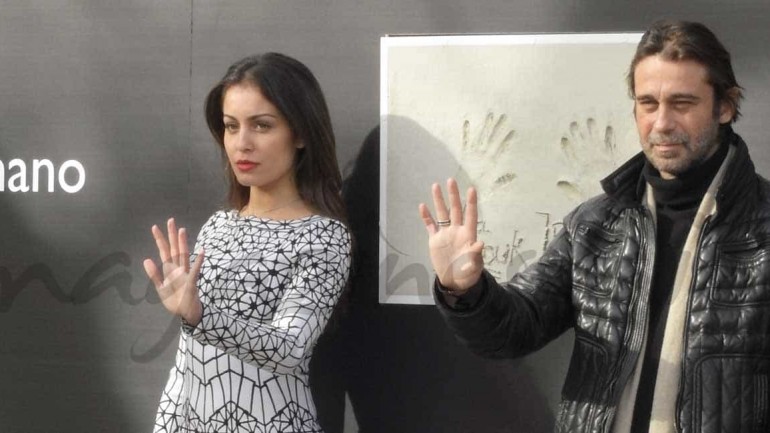 Hiba Abouk y Jordi Mollà solidarios con los niños