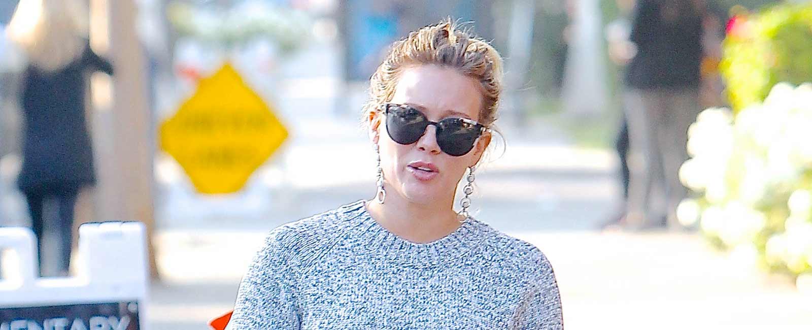 Hilary Duff feliz mamá