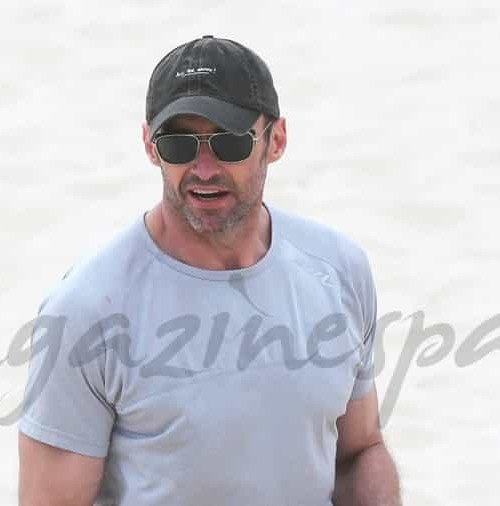 Hugh Jackman en familia