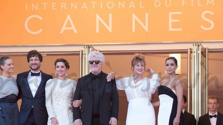 Festival de cine de Cannes: Espectacular alfombra roja para «Julieta»