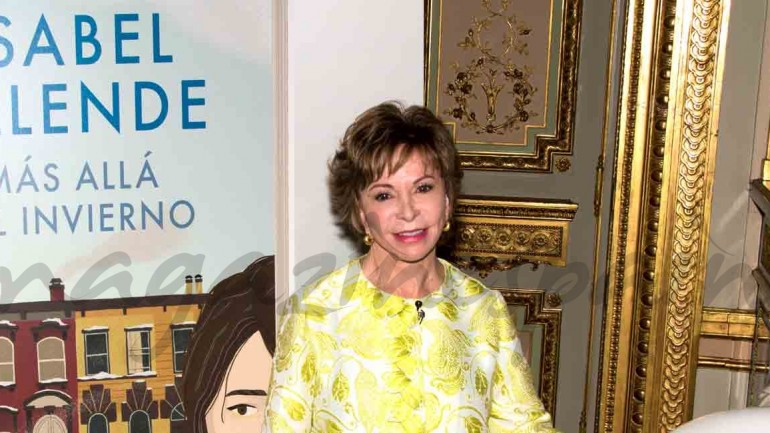 Isabel Allende presenta en Madrid, «Más Allá del invierno»