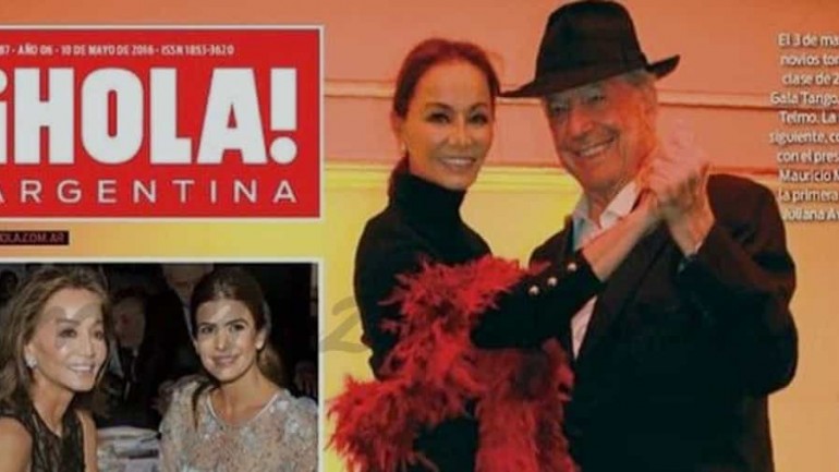 Isabel Preysler y Mario Vargas Llosa dan clases de tango en Argentina