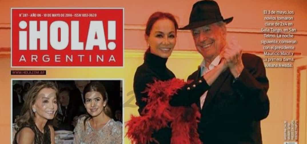 Isabel Preysler y Mario Vargas Llosa dan clases de tango en Argentina
