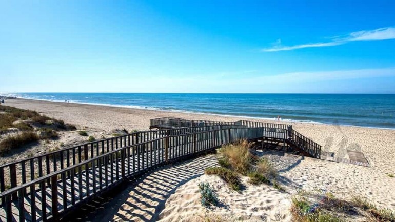 Nordic Walking en la playa
