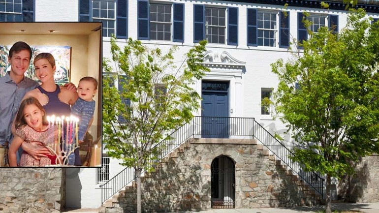 La nueva casa de Ivanka Trump, hija del nuevo Presidente Donald Trump, en Washington