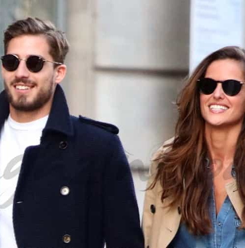 Izabel Goulart y Kevin Trapp pasean su amor por París