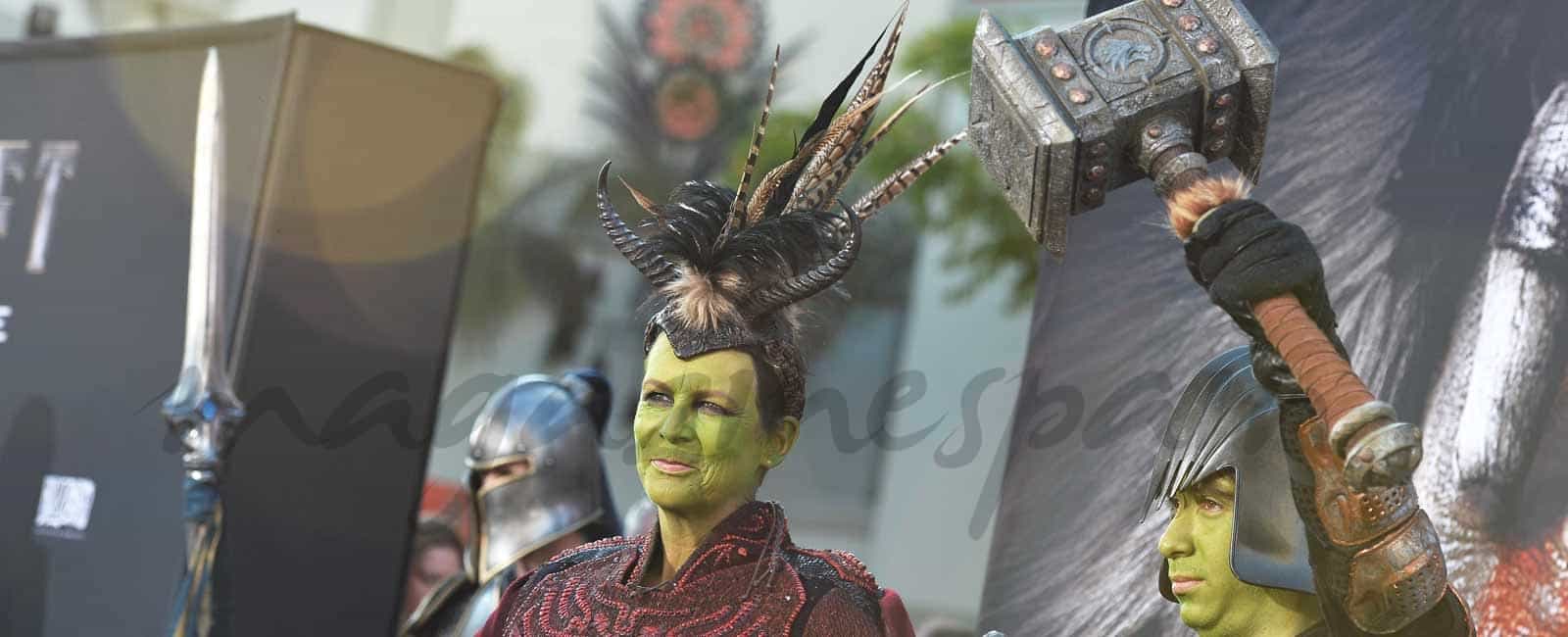 Jamie Lee Curtis y su hijo, fans de “Warcraft”