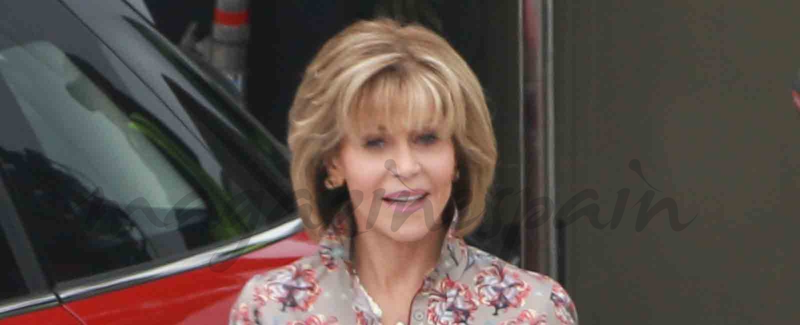 Jane Fonda espléndida a punto de cumplir 80 años