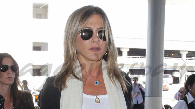 Jennifer Aniston enfadada con la prensa