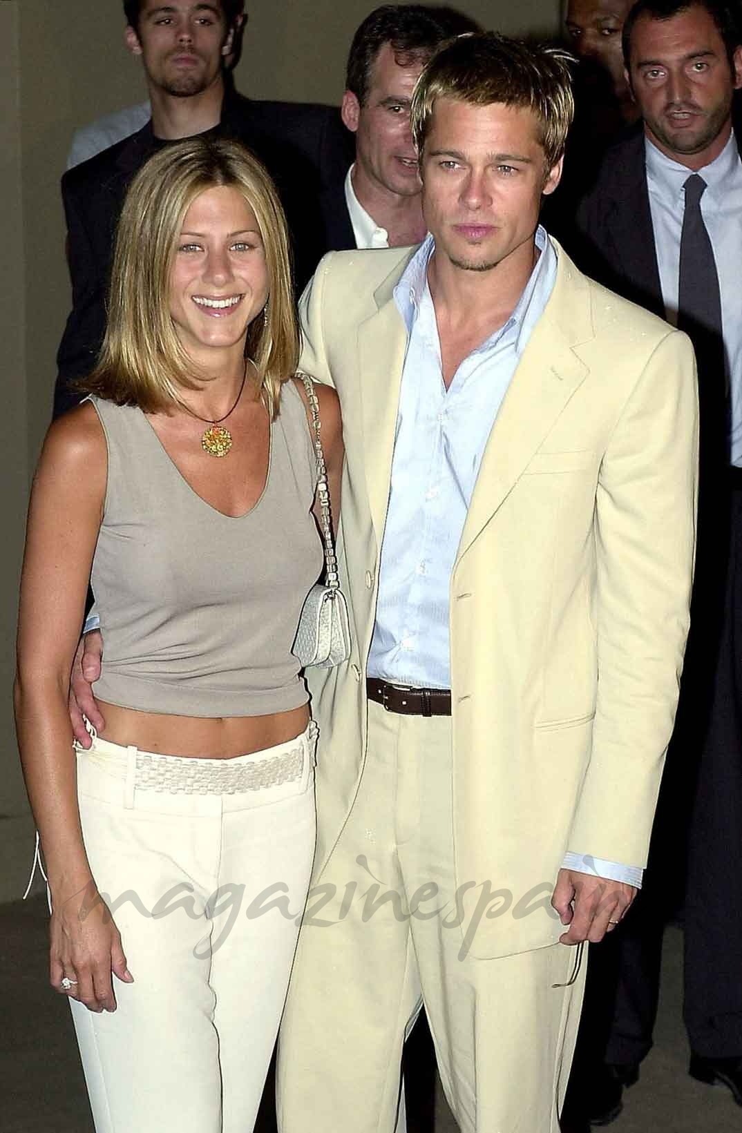 Jennifer Aniston y Brad Pitt