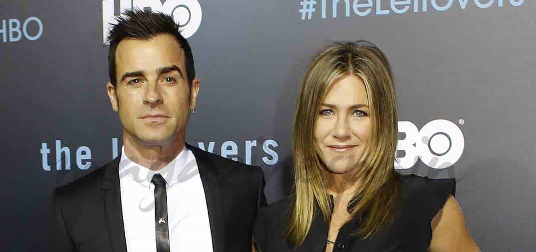 Jennifer Aniston primera aparición como esposa de Justin Theroux