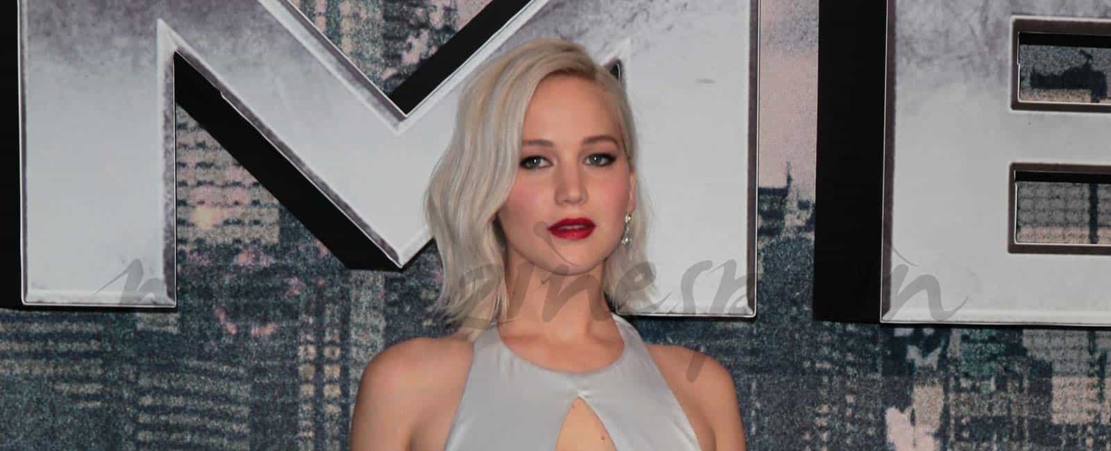 Jennifer Lawrence presume de escote