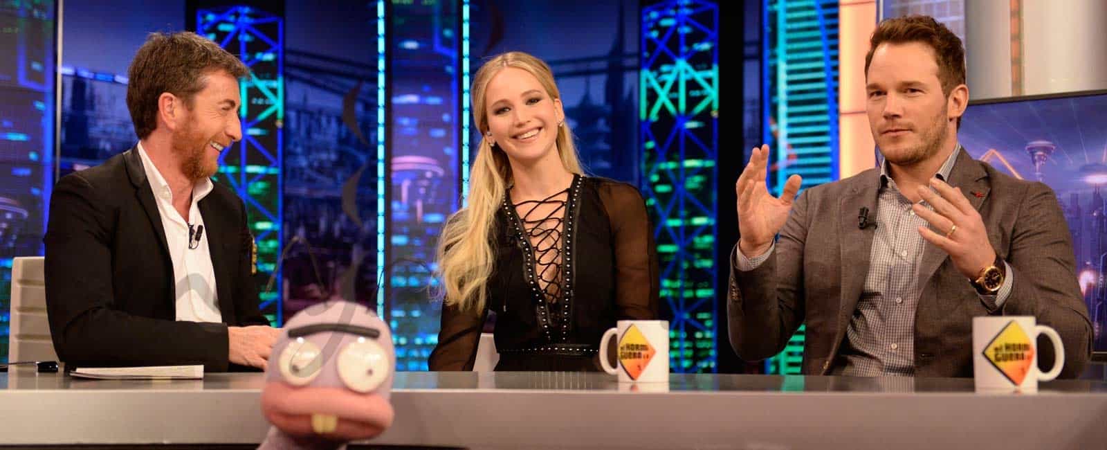 Jennifer Lawrence confiesa cómo fue hacer escenas de sexo con Chris Pratt