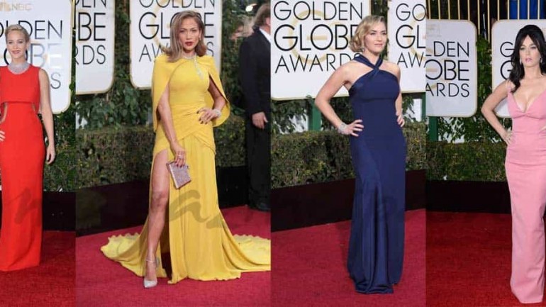 Las más elegantes de los Globos de Oro