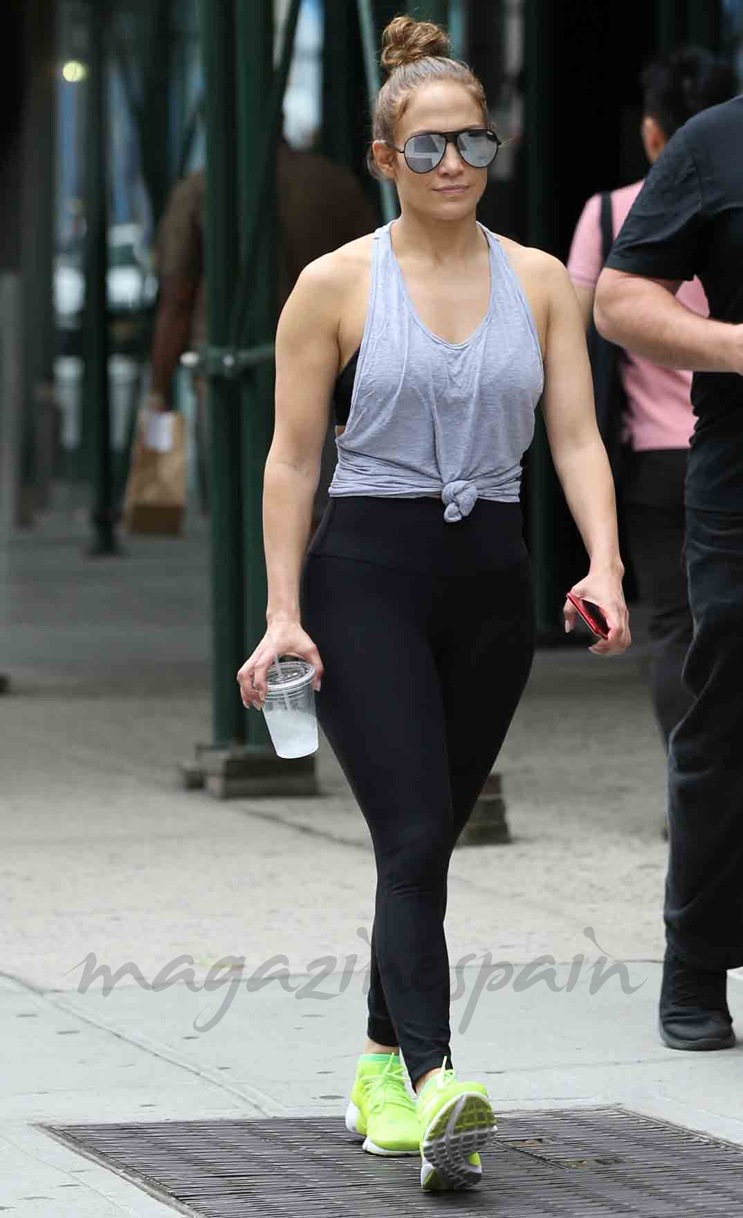 jennifer lopez se pone en forma