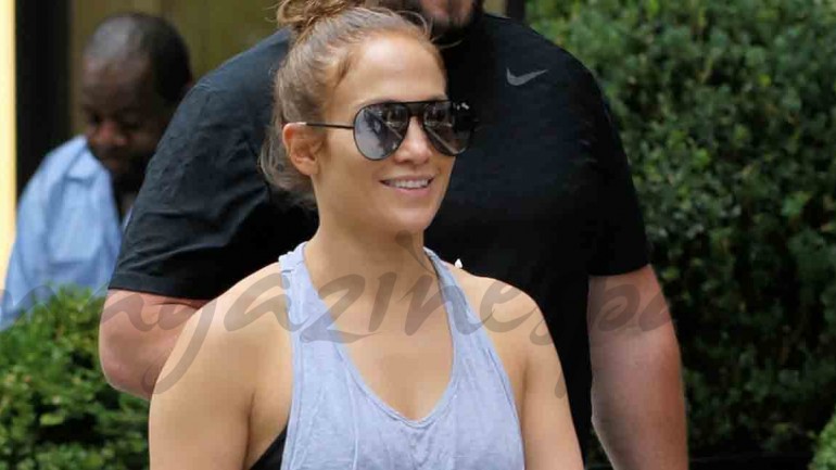 Jennifer López se pone en forma