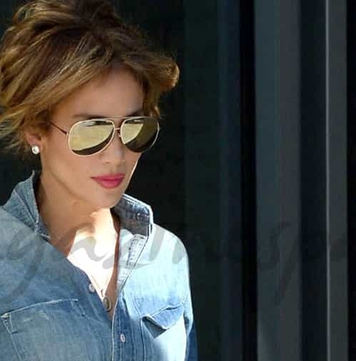 JLo, una mamá con mucho estilo