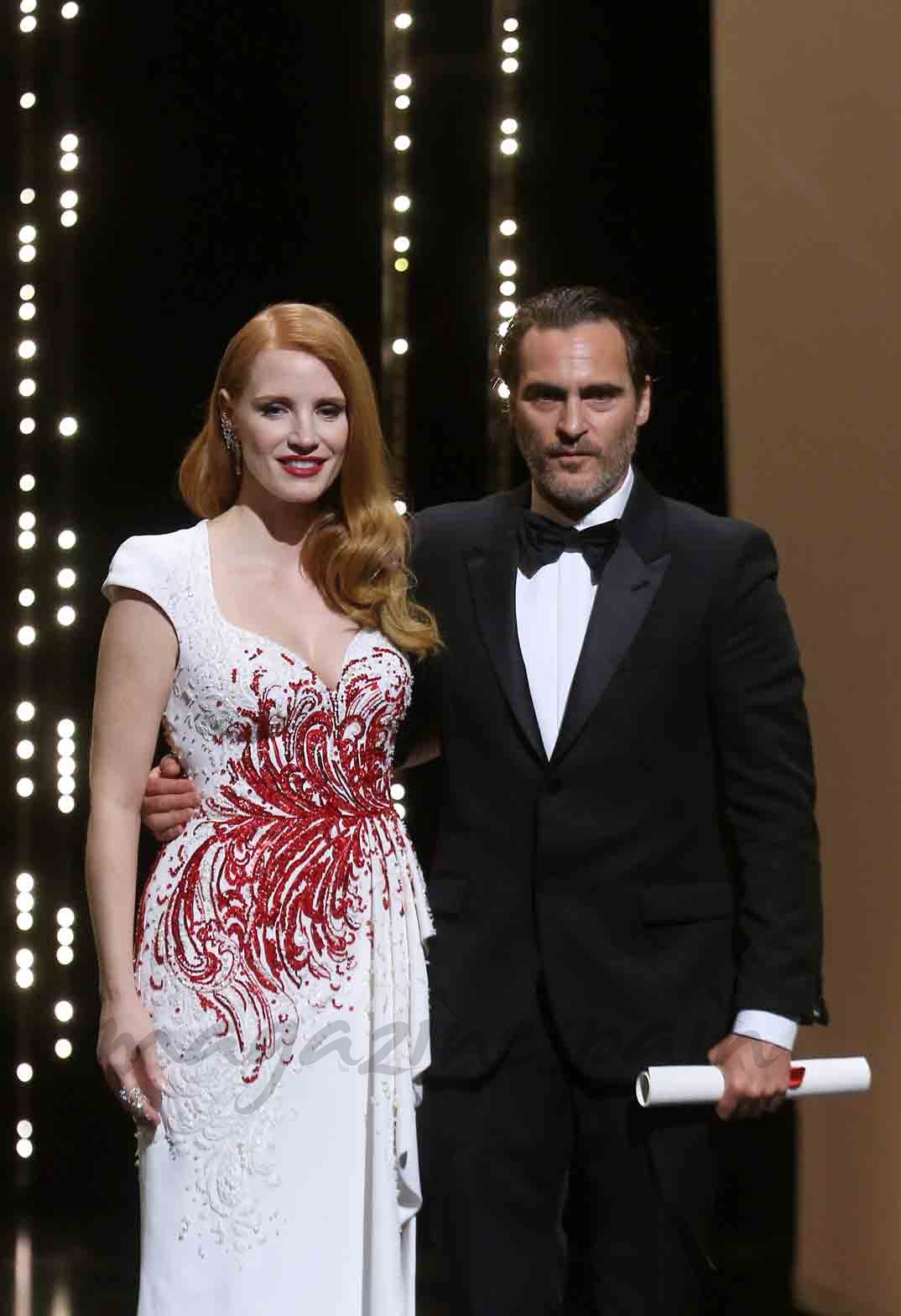 joaquin phoenix y jessica chastain festival de cannes