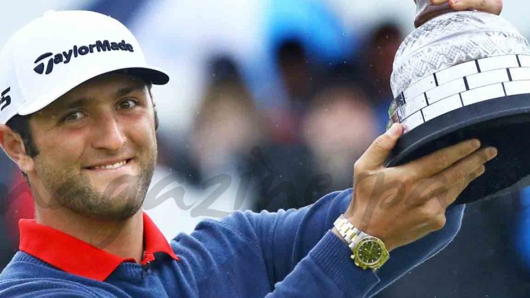 El golfista vasco John Rahm arrasa en el Abierto de Irlanda de Golf