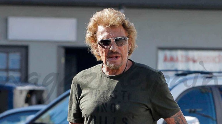 Johnny Hallyday solidario