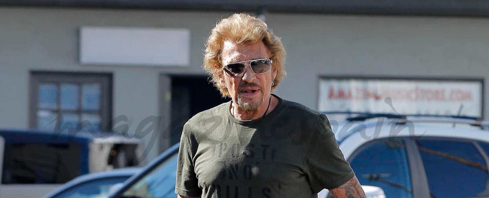 Johnny Hallyday solidario