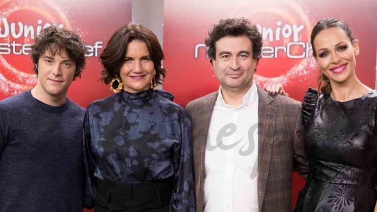 Eva González presume de embarazo en la presentación de MasterChef Junior