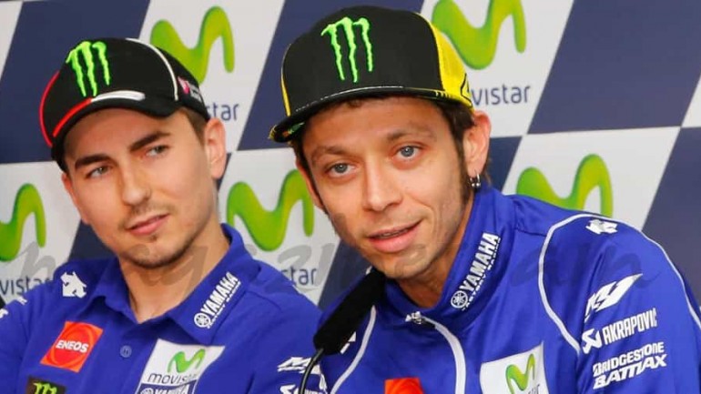 Valentino Rossi y Jorge Lorenzo, enfadados de nuevo