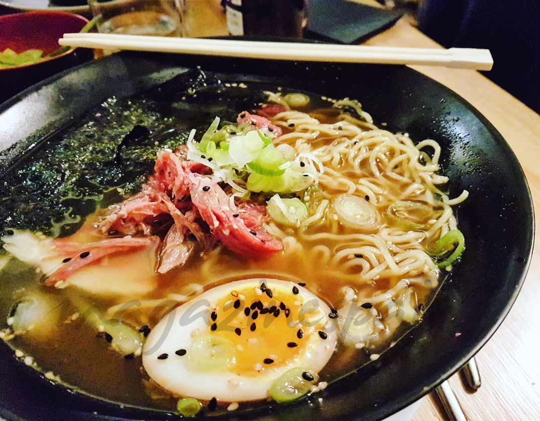 Ramen de pato confitado