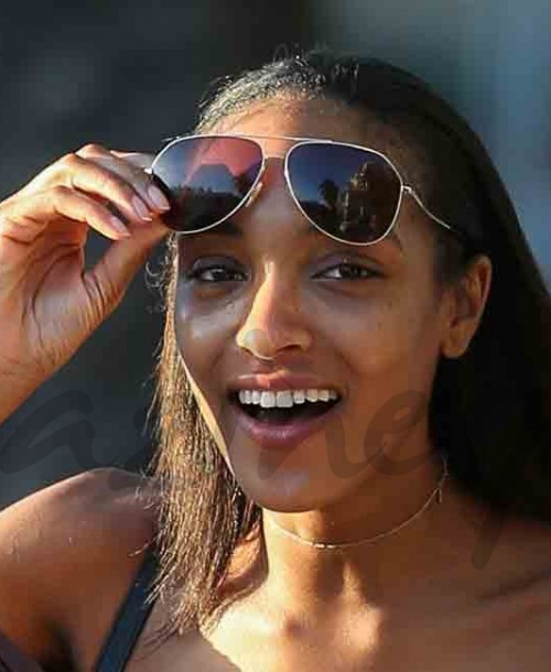 El look imposible de Jourdan Dunn