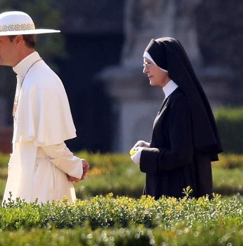 Jude Law y Diane Keaton juntos en El Vaticano