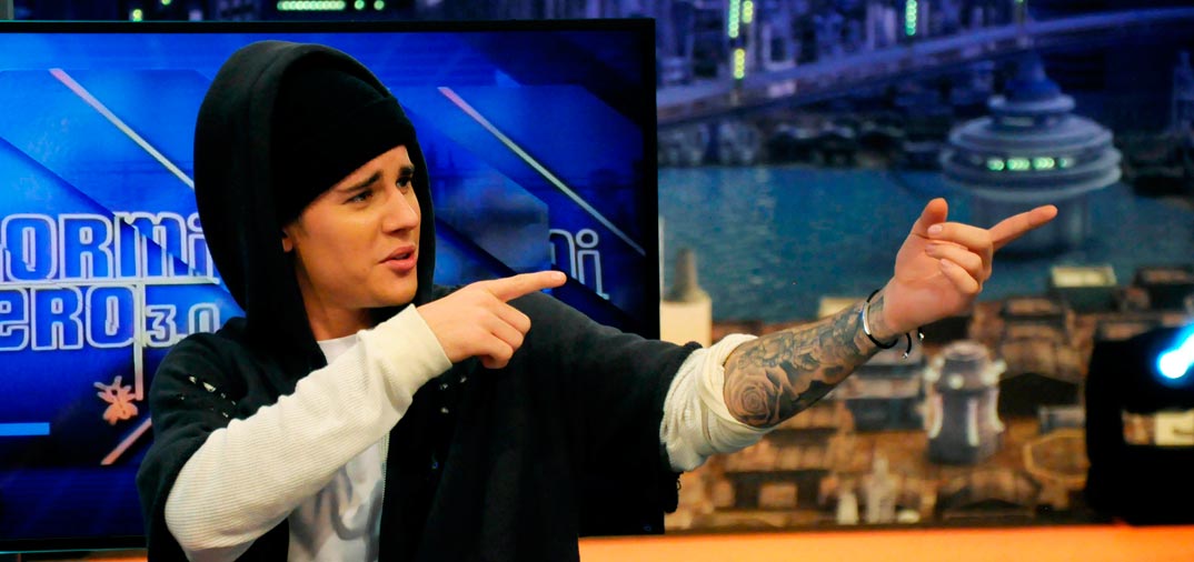 Justin Bieber desata la locura en “El Hormiguero”