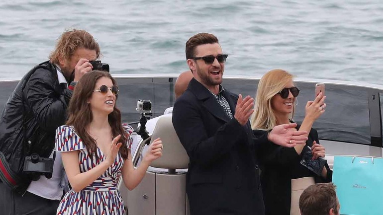Justin Timberlake y Anna Kendrick presentan, en Cannes, «Trolls»