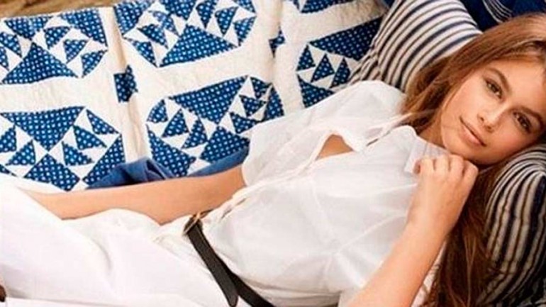 Kaia, la hija de Cindy Crawford empieza en el mundo de la moda