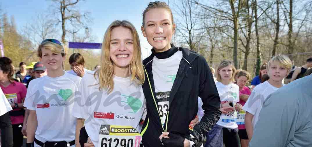 Karlie Kloss y Natalia Vodianova carrera solidaria