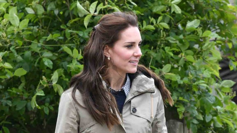 Kate Middleton «granjera» por un día