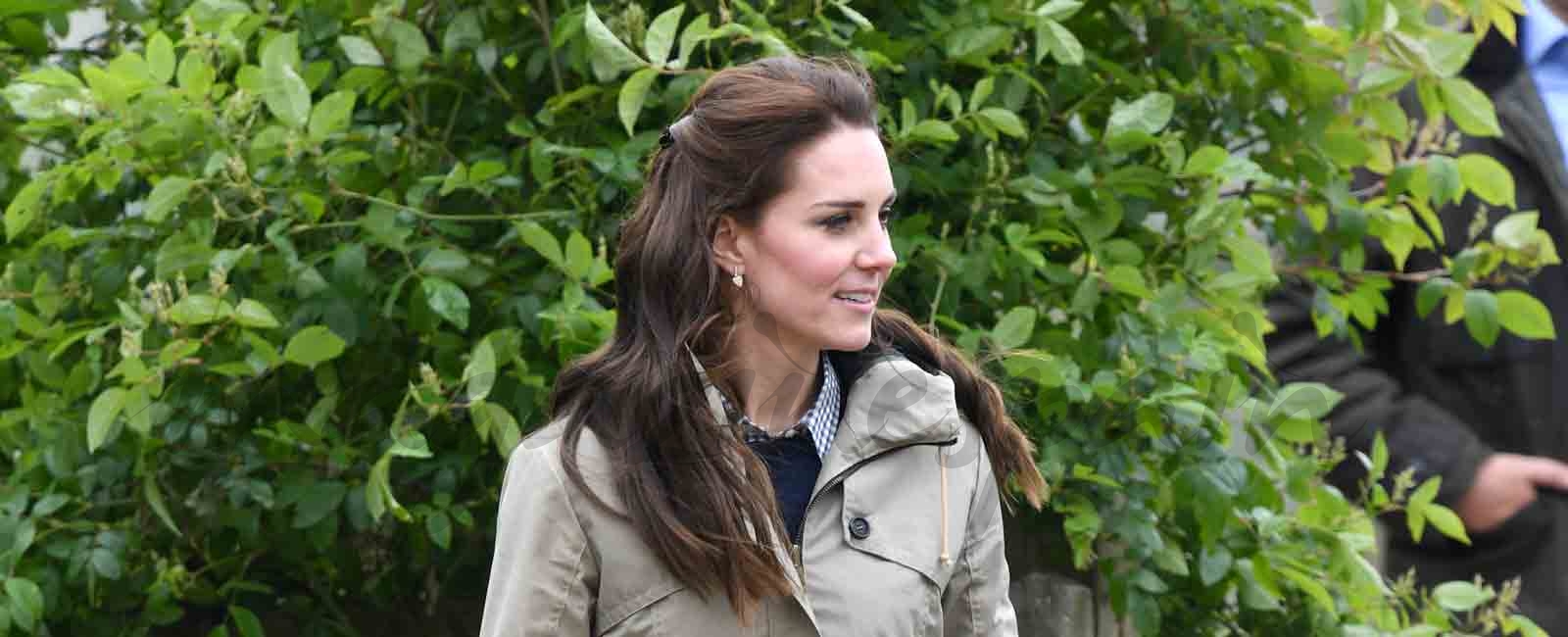 Kate Middleton «granjera» por un día
