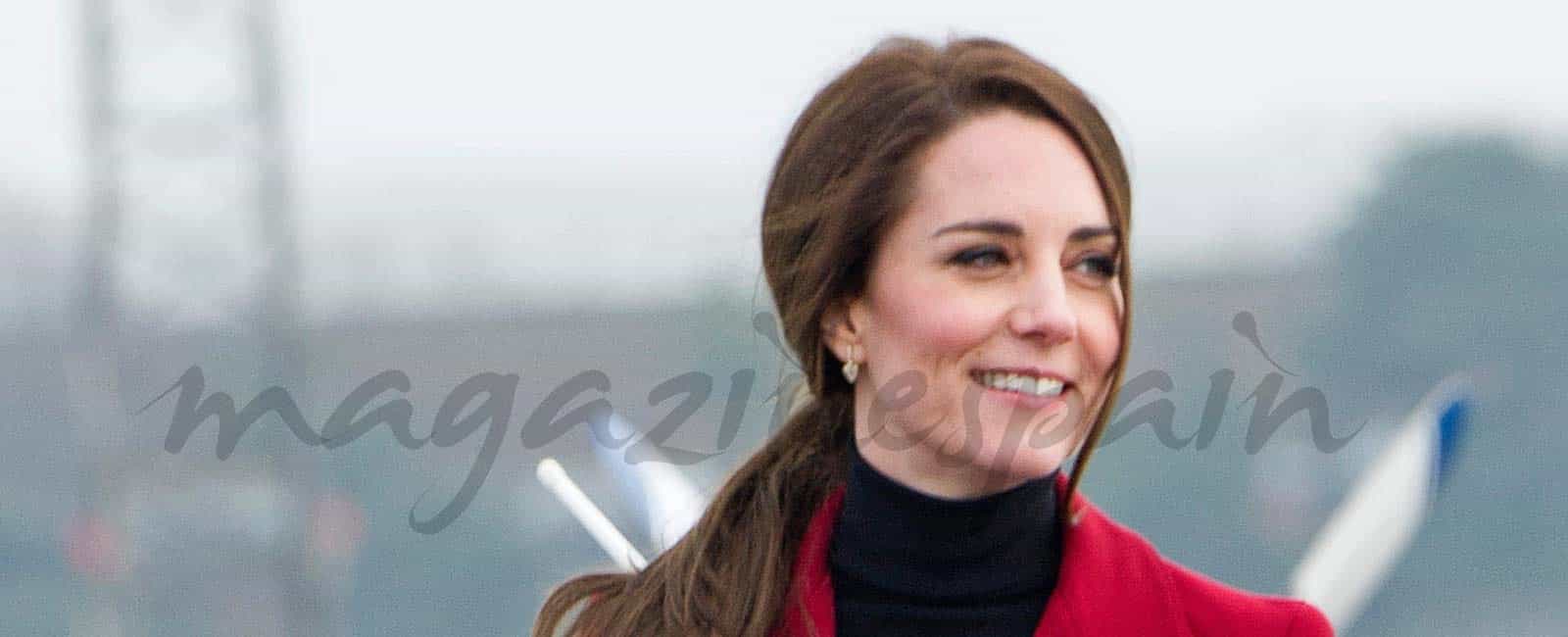 Kate Middleton, piloto por un día