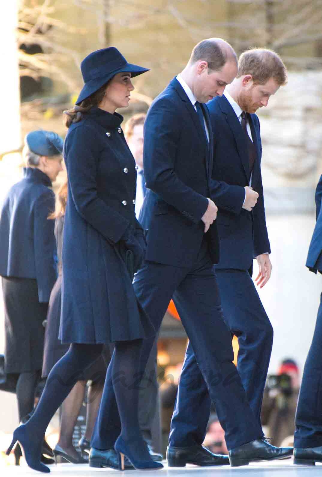 familia real britanica funeral