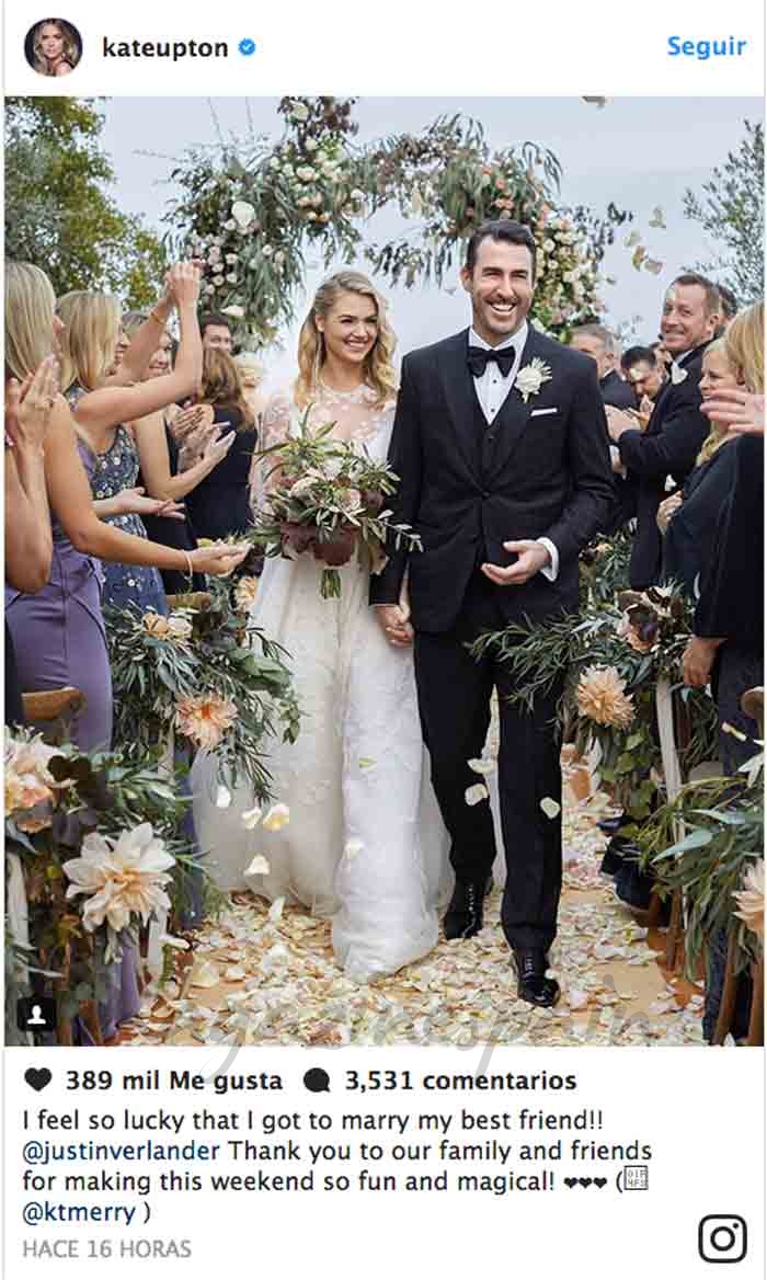 kate upton y justin verlander boda en italia