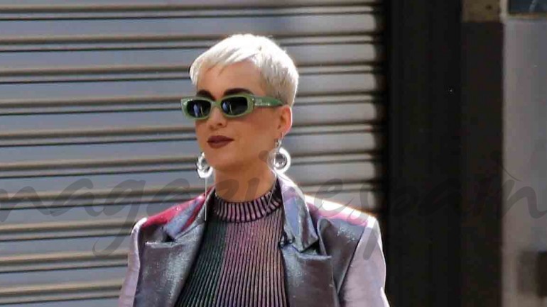 El look futurista de Katy Perry