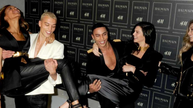 Balmain presenta su colección para H&M