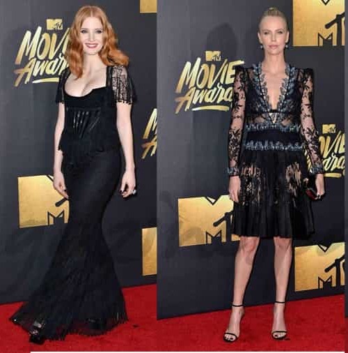 Premios MTV: Charlize Theron, Kendall Jenner, Jessica Chastain…