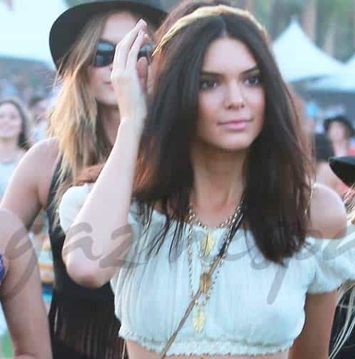 La modelo Kendall Jenner, el estilo de una top en Coachella