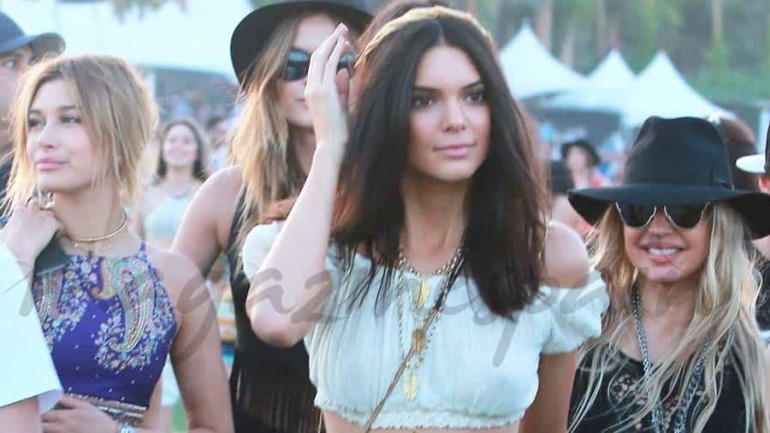 La modelo Kendall Jenner, el estilo de una top en Coachella